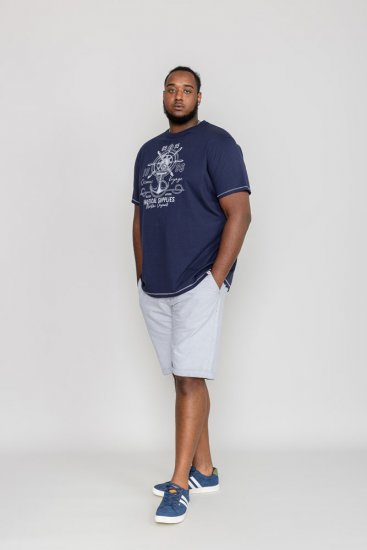 D555 CANTERBURY Printed T-Shirt - T-shirts - Grote Maten T-shirts Heren