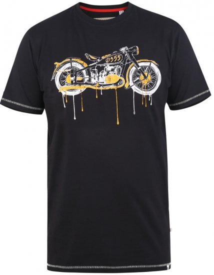 D555 ROCHESTER Printed T-Shirt - T-shirts - Grote Maten T-shirts Heren