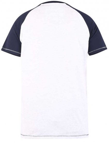 D555 SPARROW Printed T-Shirt - T-shirts - Grote Maten T-shirts Heren