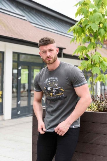 D555 BEXLEYHEATH Motorcycle Club T-Shirt - T-shirts - Grote Maten T-shirts Heren