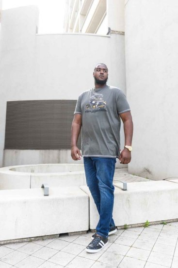 D555 BEXLEYHEATH Motorcycle Club T-Shirt - T-shirts - Grote Maten T-shirts Heren