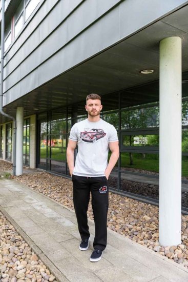 D555 LOUGHTON Old School Car T-Shirt - T-shirts - Grote Maten T-shirts Heren