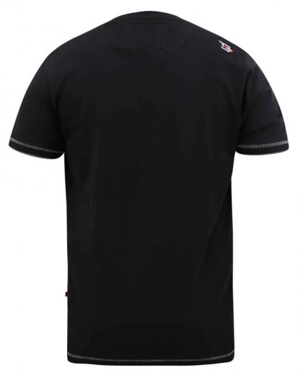 D555 Fritton Bike With Shadow And Drips Printed T-Shirt - T-shirts - Grote Maten T-shirts Heren
