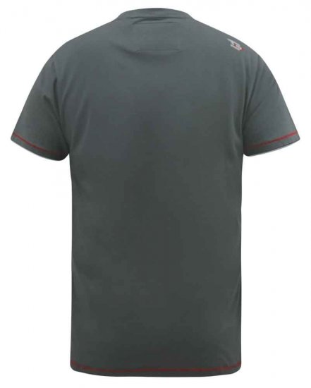 D555 Cobbler Nyc Birdseye Map Printed T-Shirt - T-shirts - Grote Maten T-shirts Heren