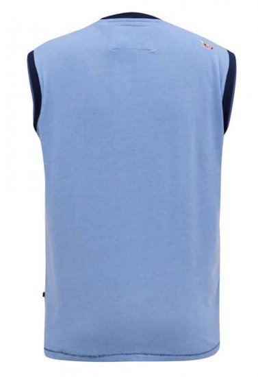 D555 Bretton Surf Board Printed Sleeveless T-Shirt - T-shirts - Grote Maten T-shirts Heren