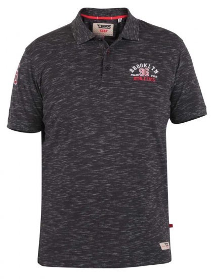 D555 Clawton Polo Shirt - Polo shirts - Grote Maten Poloshirts Heren