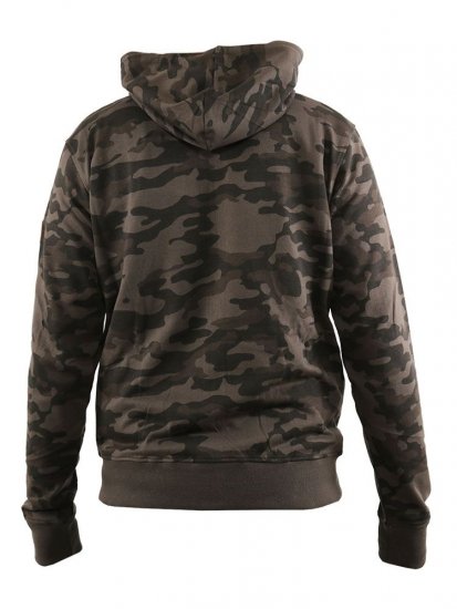 D555 Antonio Camo Printed Zip Through Hoody - Sweaters & hoodies - Sweaters & Hoodies Grote Maten Heren