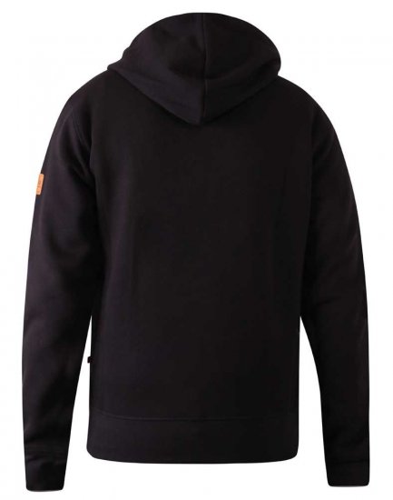 D555 Marble Full Zip Hoodie Black - Sweaters & hoodies - Sweaters & Hoodies Grote Maten Heren
