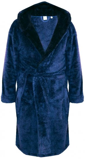 D555 Newquay Bathrobe Navy - Ondergoed & zwem - Grote Maten Ondergoed Heren