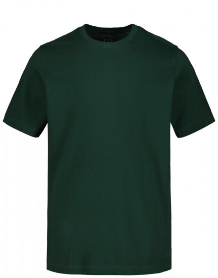 JP1880 702558 T-shirt met ronde hals Donkergroen - T-shirts - Grote Maten T-shirts Heren