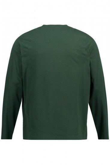 JP1880 Long Sleeve OEKO-TEX T-shirt Green - T-shirts - Grote Maten T-shirts Heren