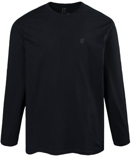 JP1880 702559 T-shirt met lange mouwen Zwart - T-shirts - Grote Maten T-shirts Heren