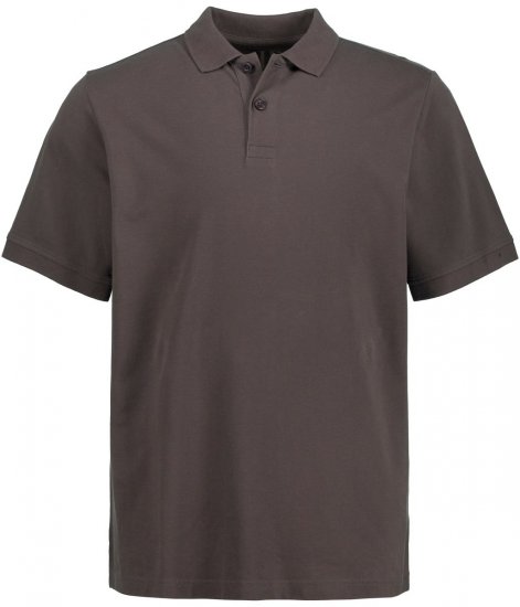 JP1880 702560 Poloshirt Grafietgrijs - Polo shirts - Grote Maten Poloshirts Heren