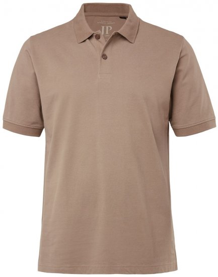 JP1880 702560 Poloshirt Grijsbruin - Polo shirts - Grote Maten Poloshirts Heren