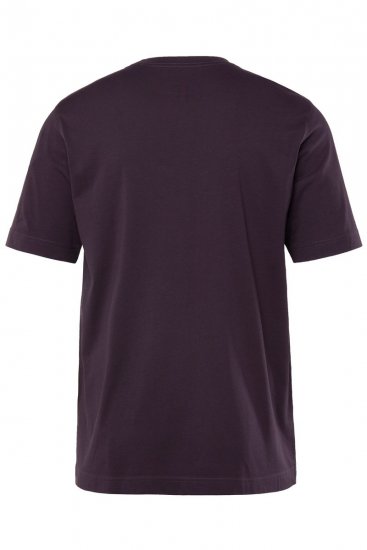 JP1880 702637 T-shirt met ronde hals 2-pack Donkerpaars/Zwart - T-shirts - Grote Maten T-shirts Heren