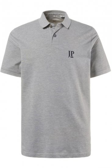 JP1880 704317 Poloshirt 2-pack Donkerblauw/Grijs gemêleerd - Polo shirts - Grote Maten Poloshirts Heren