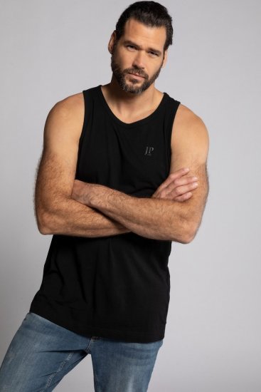 JP1880 705145 Tanktop Zwart - T-shirts - Grote Maten T-shirts Heren