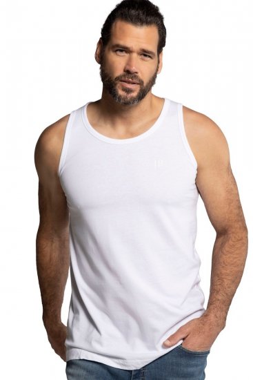 JP1880 705145 Tanktop Wit - T-shirts - Grote Maten T-shirts Heren