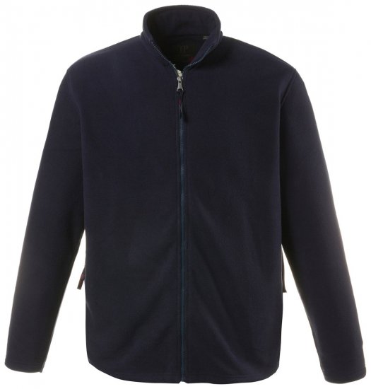 JP1880 705552 Fleecejack met opstaande kraag Donkerblauw TALL - TALL jassen - TALL jassen met extra lengte