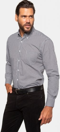 JP1880 706592 Leren riem Zwart - Accessoires - Accessoires voor heren