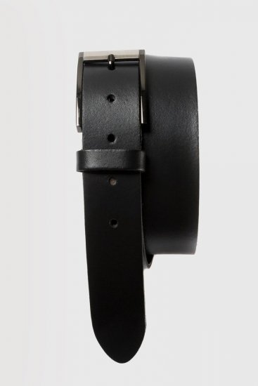 JP1880 707865 Leren riem Zwart - Accessoires - Accessoires voor heren