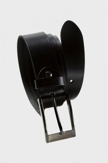 JP1880 707865 Leren riem Zwart - Accessoires - Accessoires voor heren