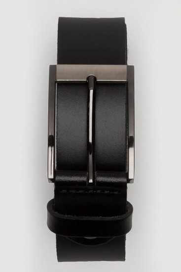 JP1880 707865 Leren riem Zwart - Accessoires - Accessoires voor heren