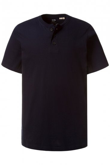 JP1880 708420 Henley T-shirt 2-pack Donkerblauw - T-shirts - Grote Maten T-shirts Heren
