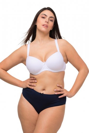 Ulla Popken 710201 Slips 5-pack Donkerblauw - Slips - 