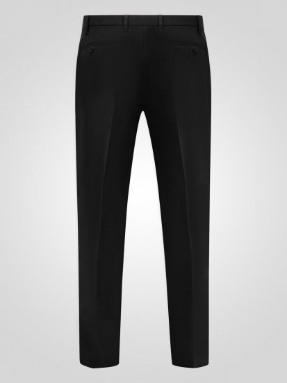 D555 Ted Pantalon Zwart - Pakken - Grote Maten Kostuum Heren