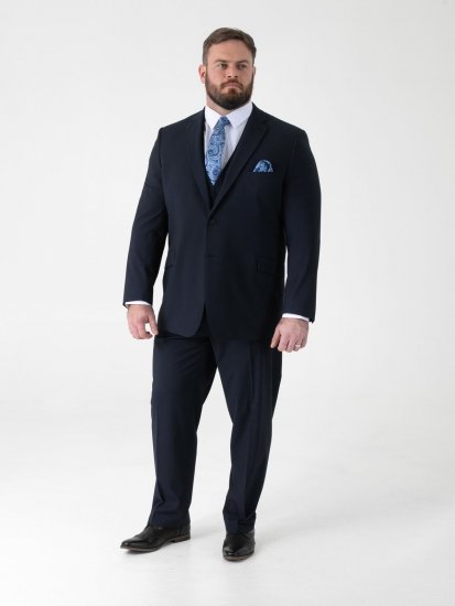 D555 Ted Colbert Navyblauw - Pakken - Grote Maten Kostuum Heren