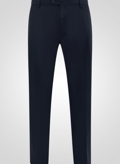 D555 Ted 4 Way Stretch Tailored Trouser Navyblauw - Pakken - Grote Maten Kostuum Heren