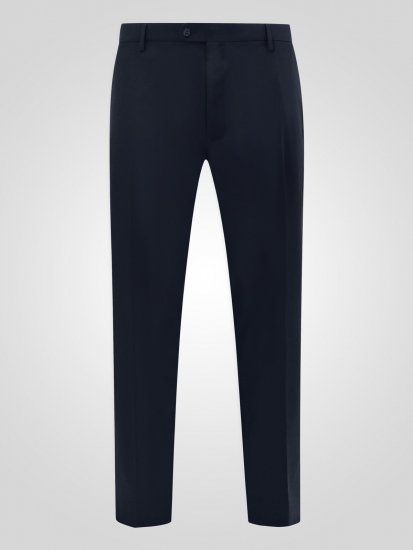 D555 Ted Pantalon Navyblauw - Pakken - Grote Maten Kostuum Heren