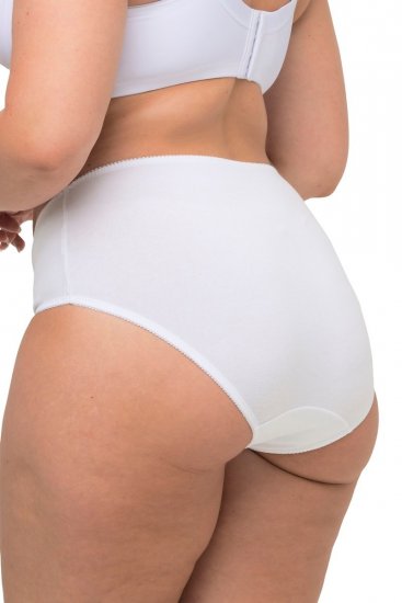 Ulla Popken 712882 Slips 2-pack Wit - Slips - 