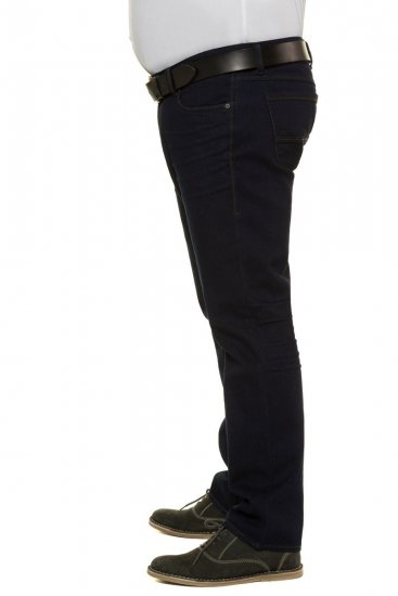 JP1880 Jeans Regular Fit 5-Pocket Dark Blue Denim - Jeans & broeken - Jeans & Broeken Grote Maten Heren