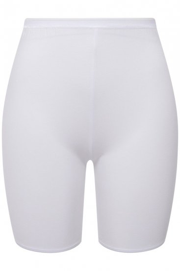 Ulla Popken 716595 Boxershorts met dijbescherming 3-pack Wit - Slips - 