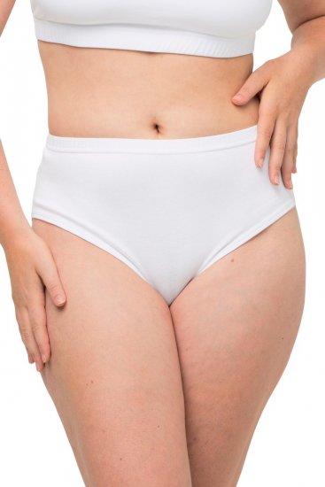Ulla Popken 723498 Slips 2-pack Wit - Slips - 
