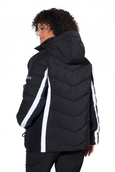 Ulla Popken 725348 Gewatteerde skijas Zwart - Skikleding - 