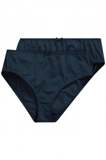 Ulla Popken 781658 Slips 2-pack Donkerblauw - Slips - 