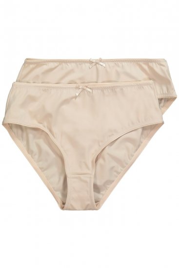 Ulla Popken 781658 Slips 2-pack Beige - Slips - 
