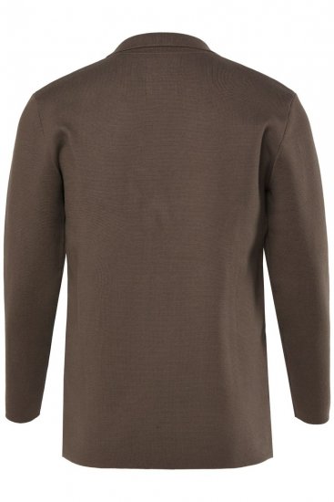 JP1880 Milano Flexnamic Gebreid colbert Kakibruin - Pakken - Grote Maten Kostuum Heren