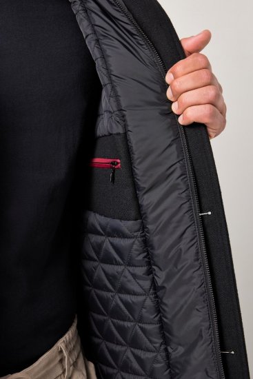 JP1880 Jacket Water-repellent Warm Black - Jassen - Grote Maten Herenjassen