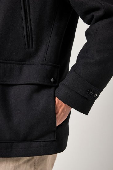JP1880 Jacket Water-repellent Warm Black - Jassen - Grote Maten Herenjassen