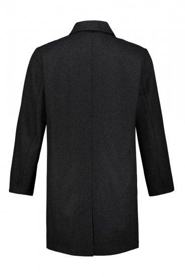 JP1880 795116 Waterafstotende jas van wolmix Antraciet TALL - TALL jassen - TALL jassen met extra lengte