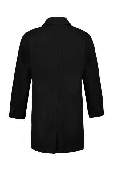 JP1880 795116 Waterafstotende jas van wolmix Zwart TALL - TALL jassen - TALL jassen met extra lengte