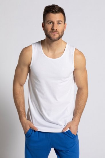 JP1880 796858 Tanktop 2-pack Wit - T-shirts - Grote Maten T-shirts Heren