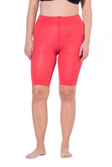 Ulla Popken 799278 Anti-schuur shorts Lichtrood - Anti-schuur shorts - 
