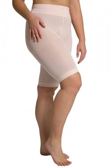 Ulla Popken 799278 Anti-schuur shorts Oranje - Anti-schuur shorts - 