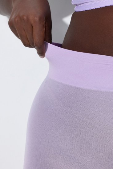 Ulla Popken 799278 Anti-schuur shorts Lila - Anti-schuur shorts - 