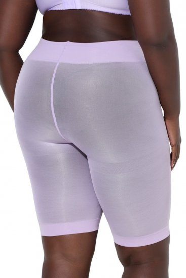 Ulla Popken 799278 Anti-schuur shorts Lila - Anti-schuur shorts - 